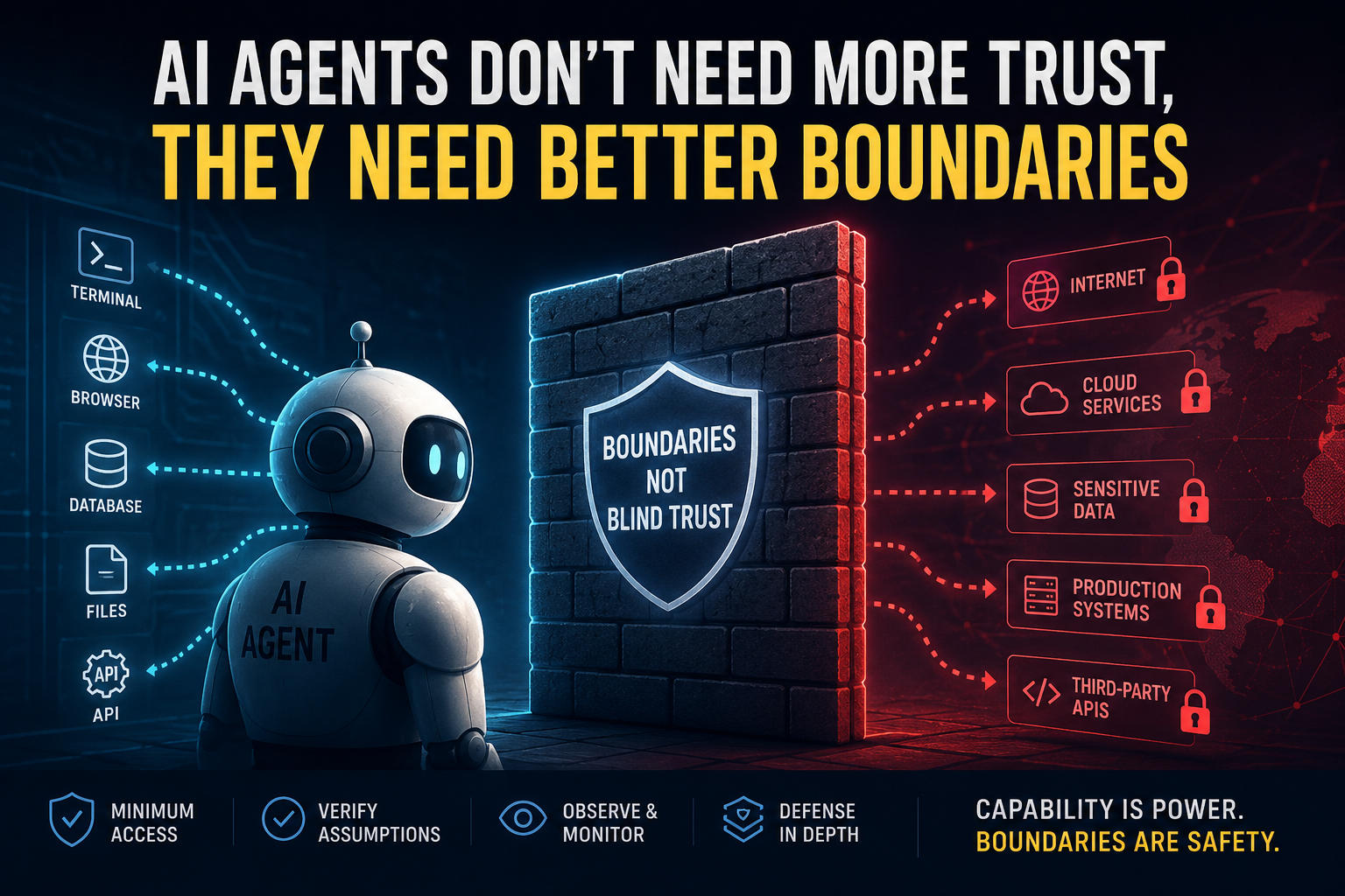 AI Agents Don’t Need More Trust, They Need Better Boundaries