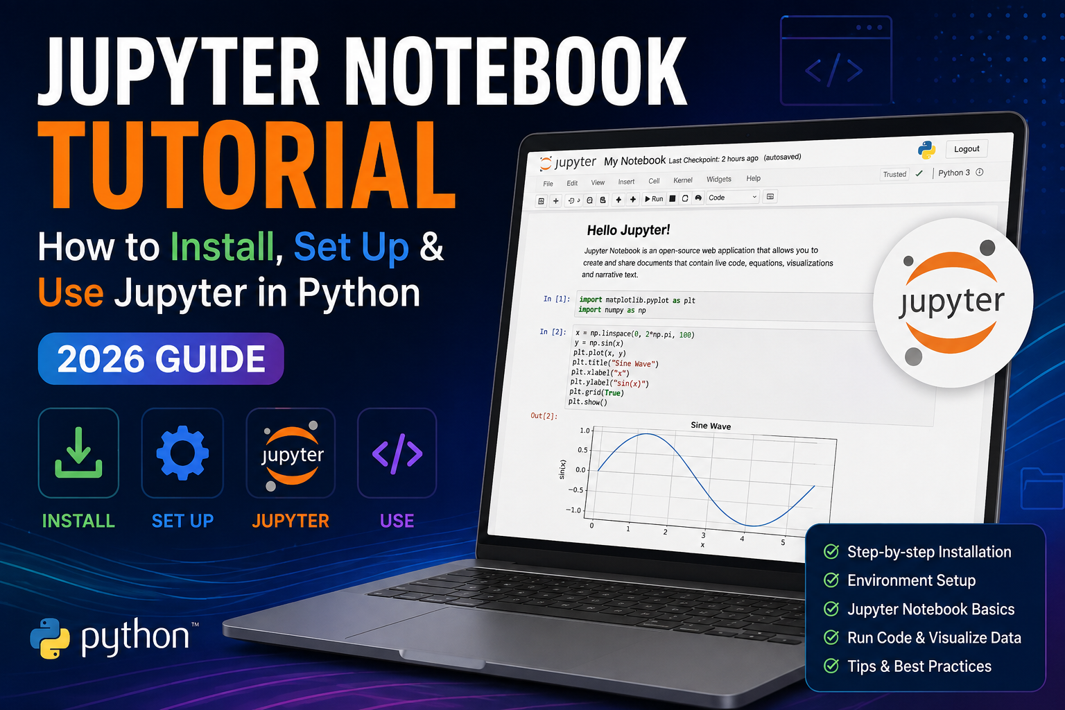 Jupyter Notebook Tutorial: Learn Python Interactively