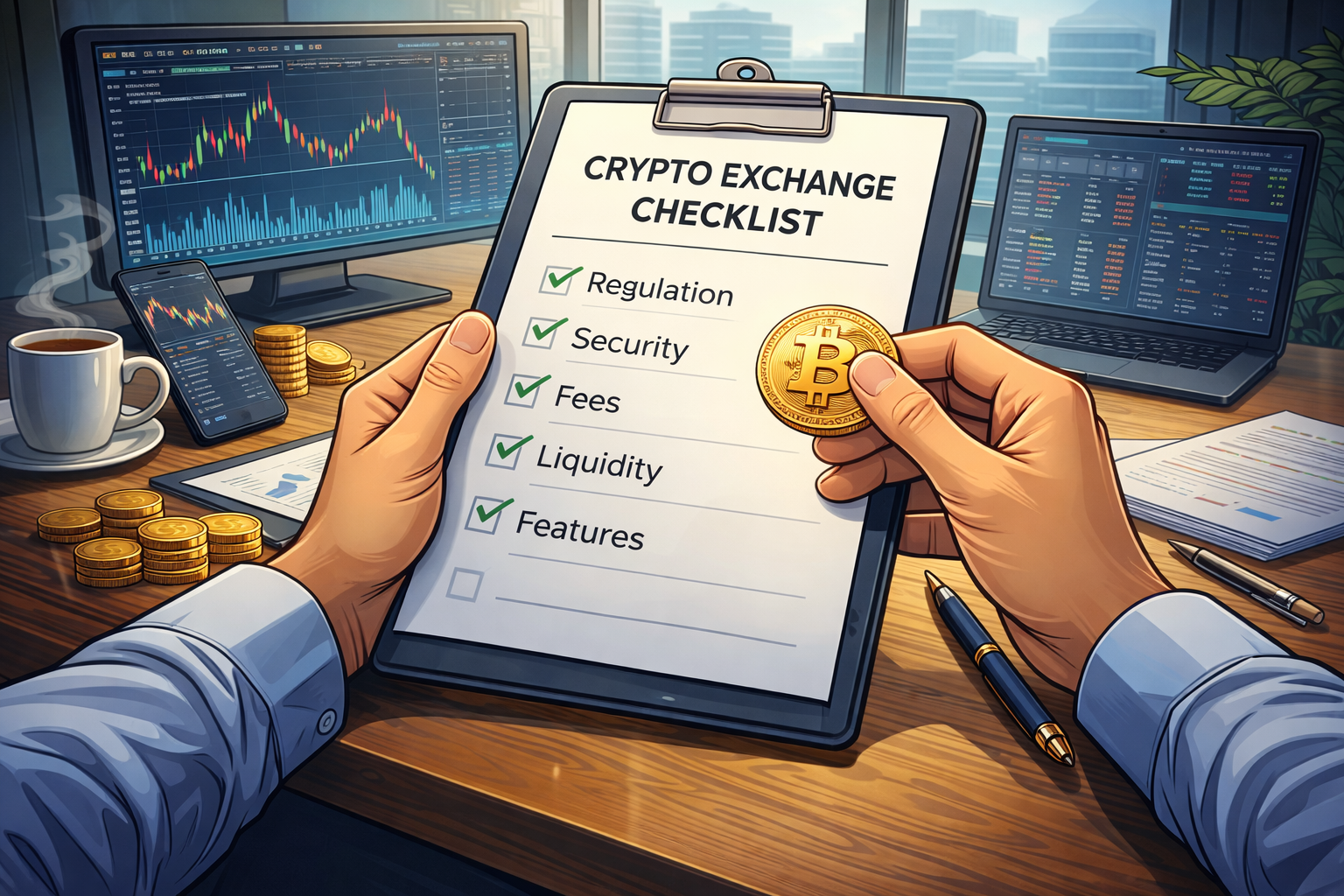 How to Evaluate a Crypto Exchange Before Opening an Account
