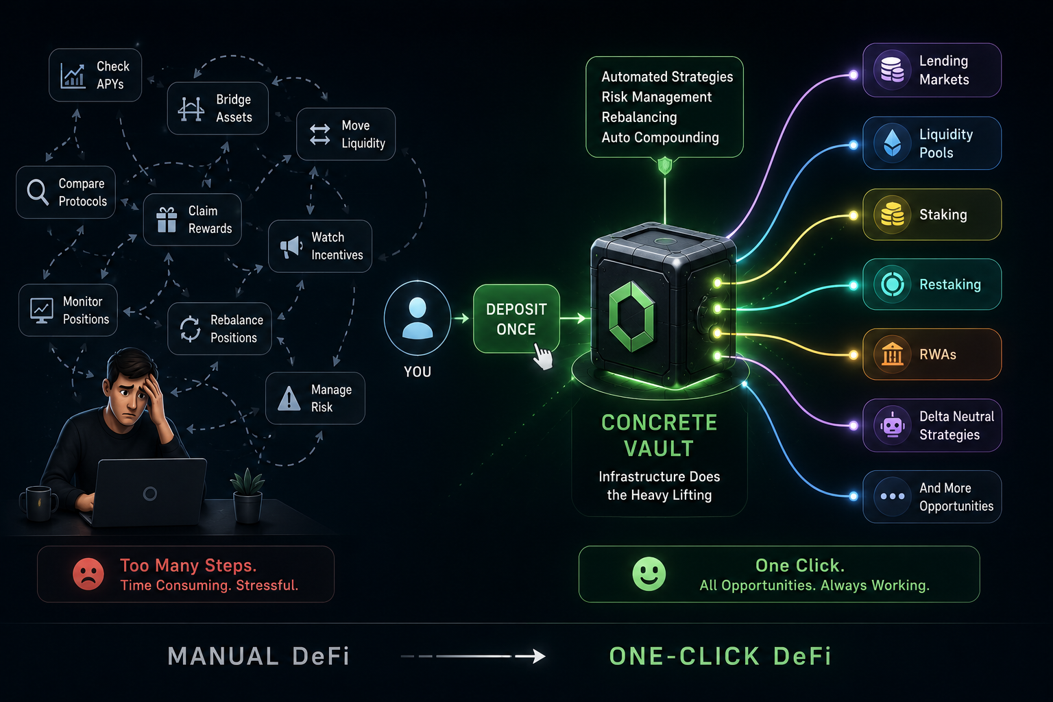 The One-Click DeFi Economy
