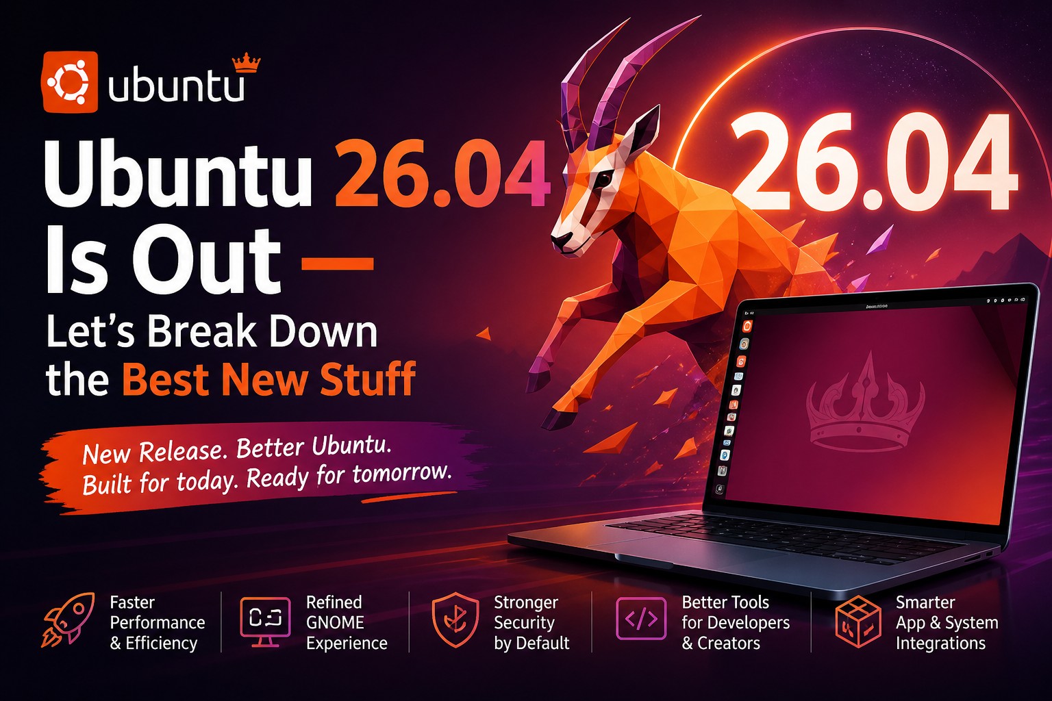 Ubuntu 26.04 Is Out — Let’s Break Down the Best New Stuff
