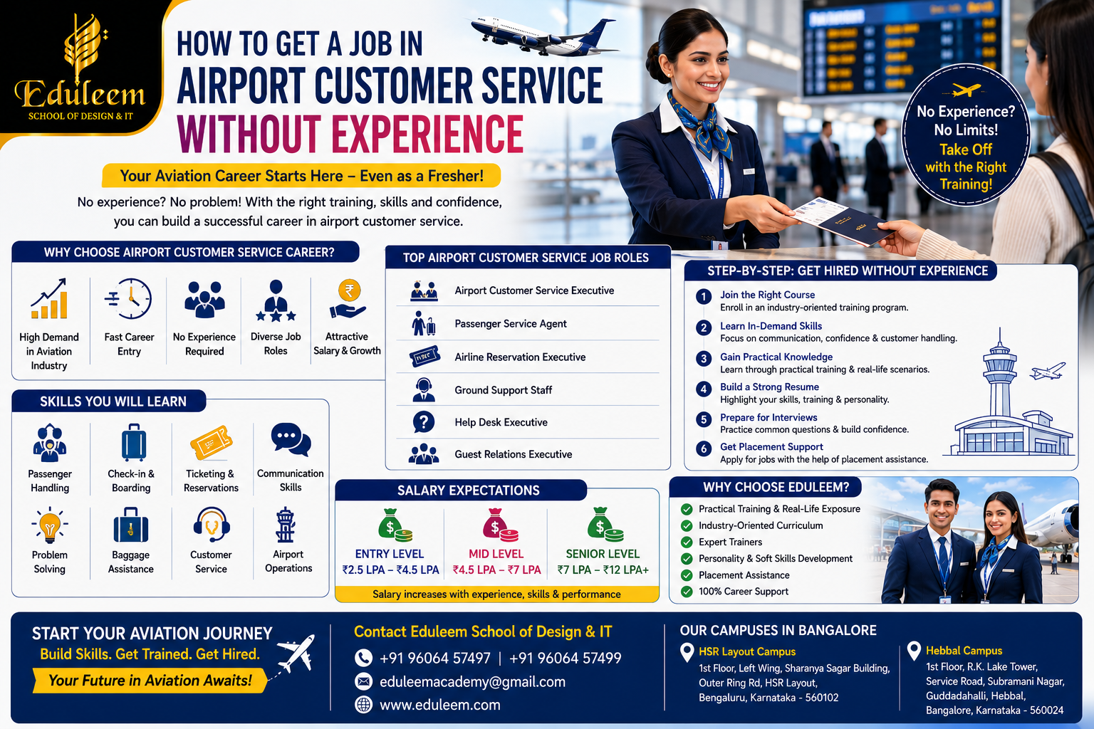How to Get a Job in Airport Customer Service Without Experience
