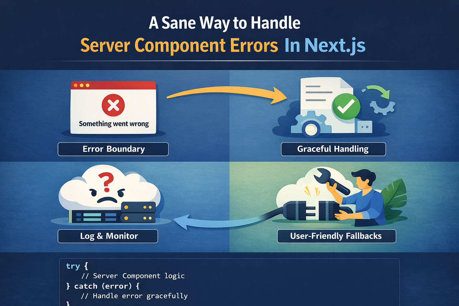 A Sane Way to Handle Server Component Errors In Next.js