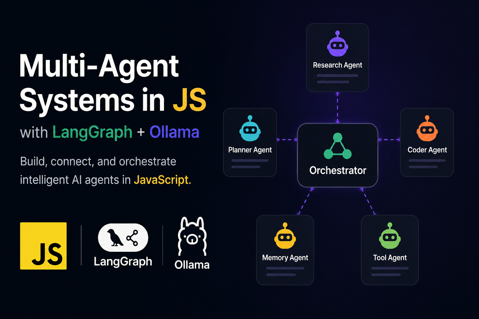 Multi-Agent Systems in JS with LangGraph + Ollama