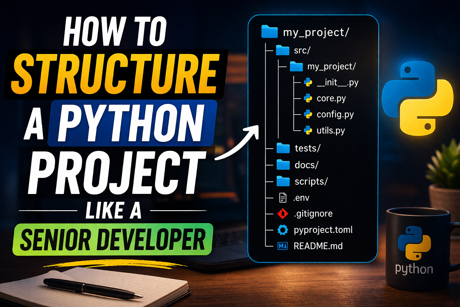 How to Structure a Python Project Like a Senior Developer
