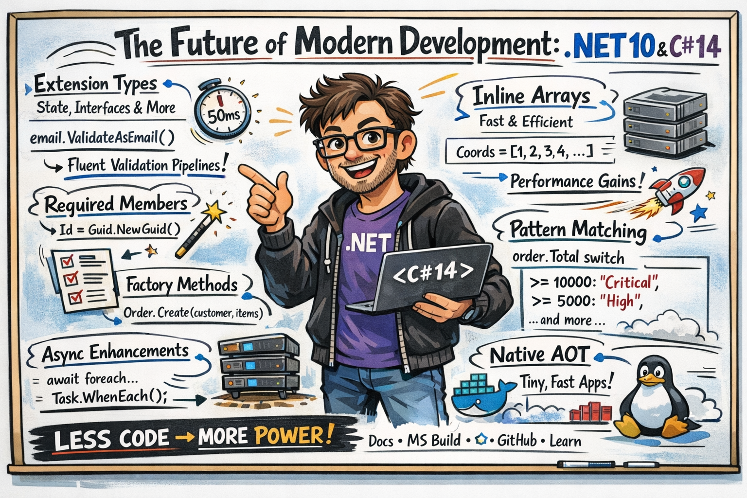 New Features in .NET 10 and C# 14: The Future of Modern Development