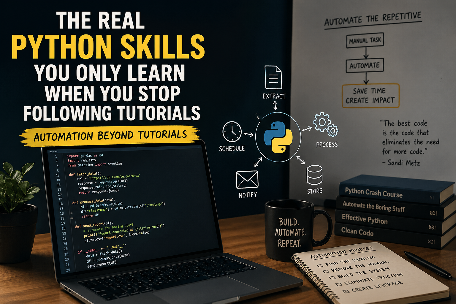The Real Python Skills You Only Learn When You Stop Following Tutorials