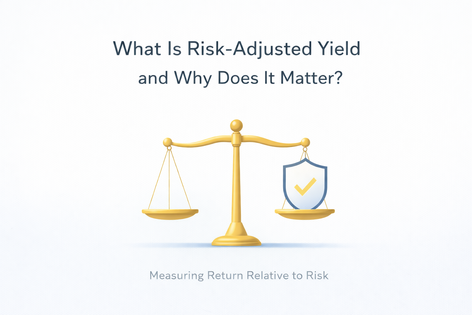 The APY Illusion: Why Smart Capital Doesn’t Chase Yield
