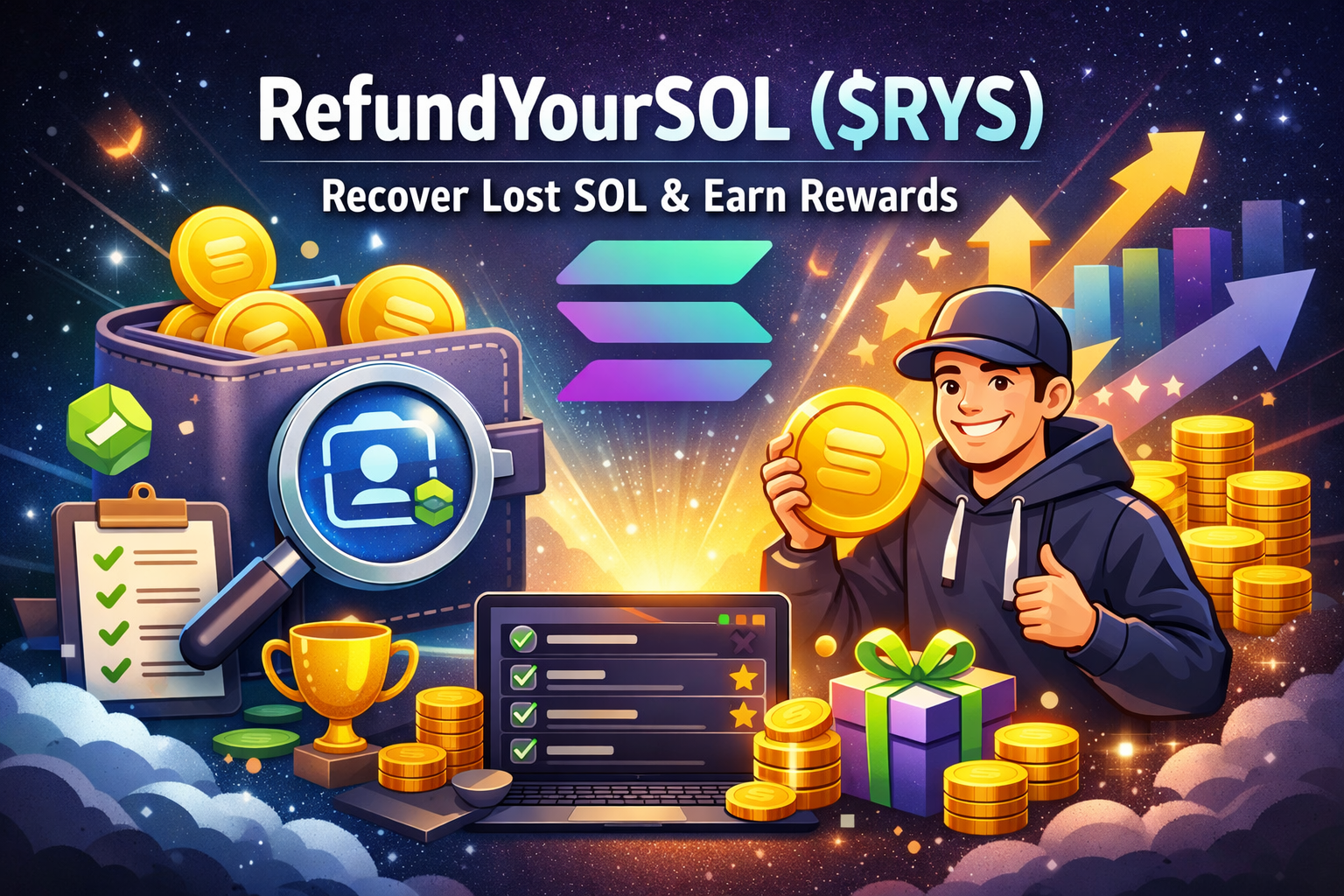  RefundYourSOL ($RYS): Recover Lost SOL, Earn Rewards, and Optimize Your Wallet