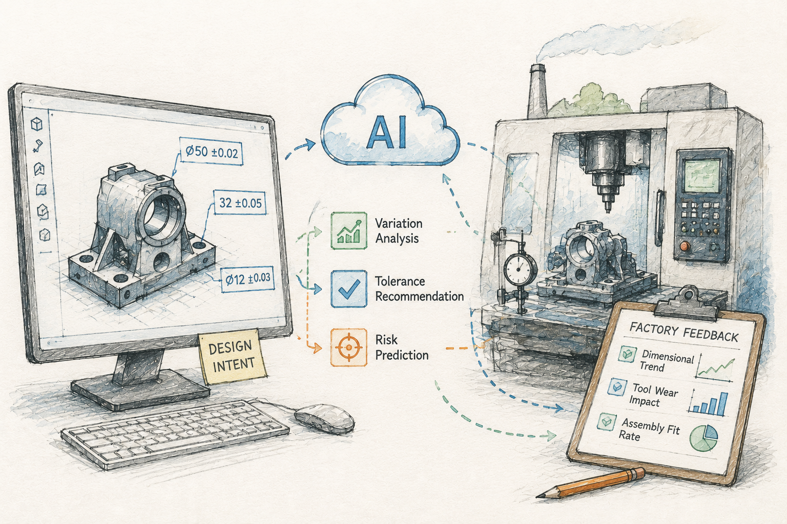 Why Manufacturing Tolerances Need AI More Than Designers Think