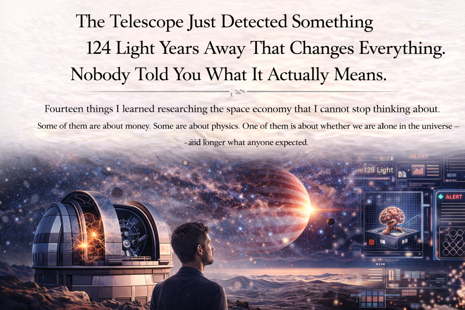 The Telescope Just Detected Something 124 Light Years Away That Change