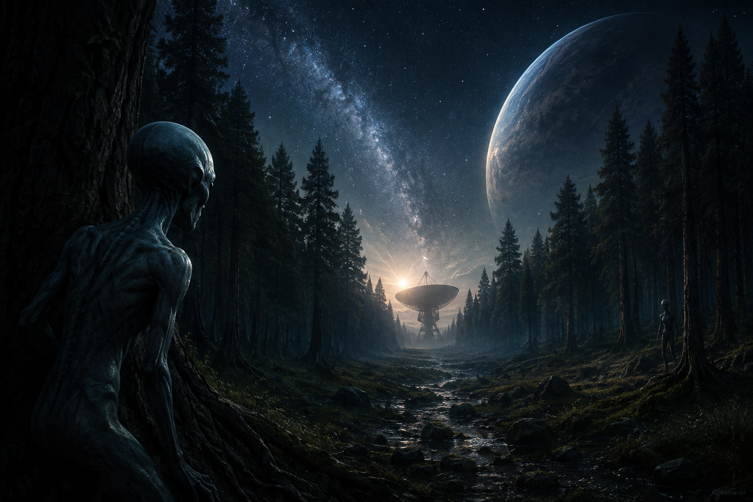 The Dark Forest Theory: Why Aliens May Be Hiding in Silence Across the