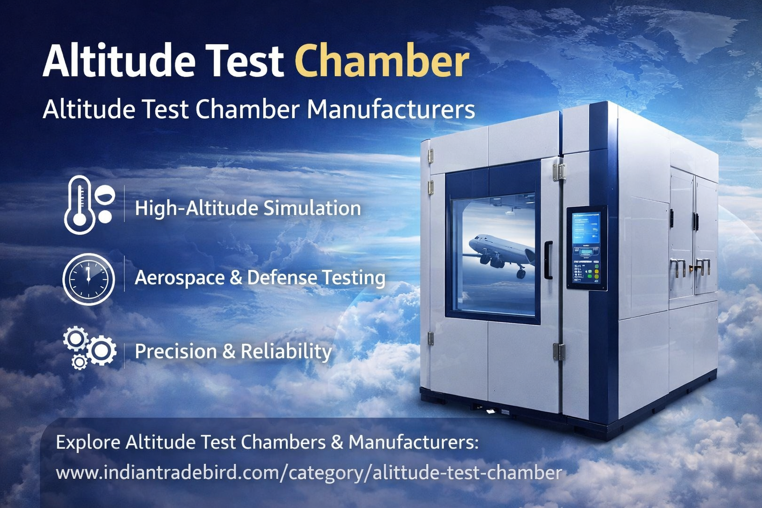 Altitude Test Chamber | Precision Testing for Aerospace & Defense