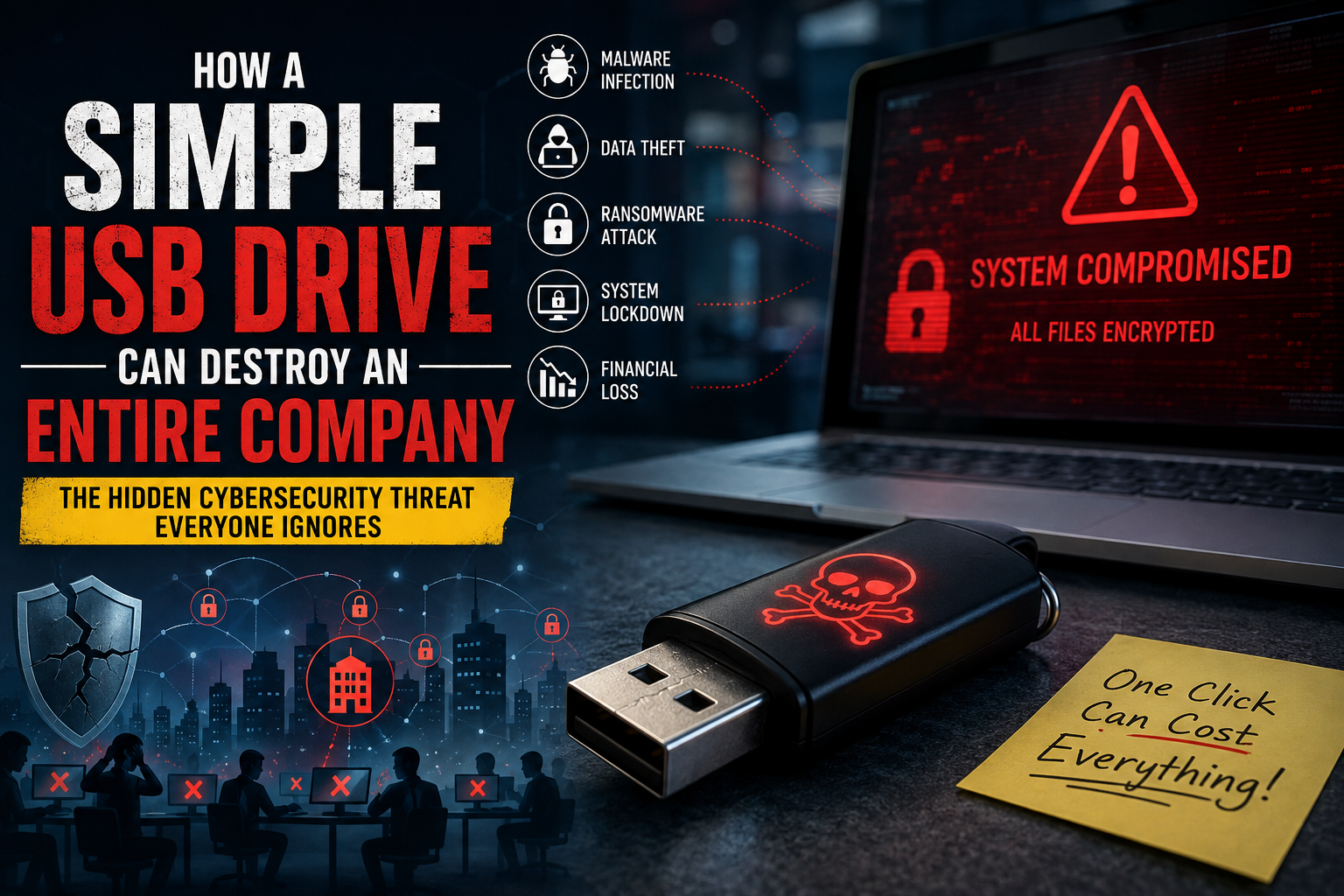 How a Simple USB Drive Can Destroy an Entire Company (And Why You Should Never Trust a Random USB)