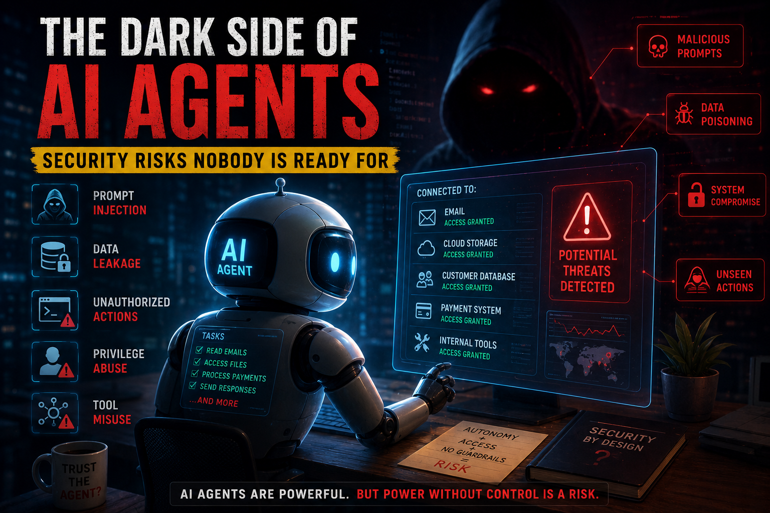 The Dark Side of AI Agents: Security Risks Nobody Is Ready For