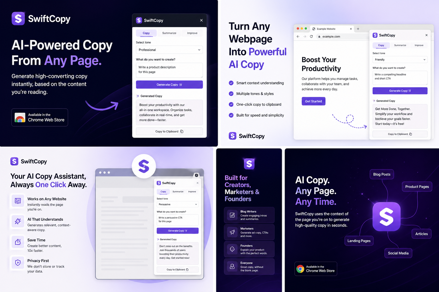 How I Built a Chrome Extension That Generates AI Copy From Any Webpage