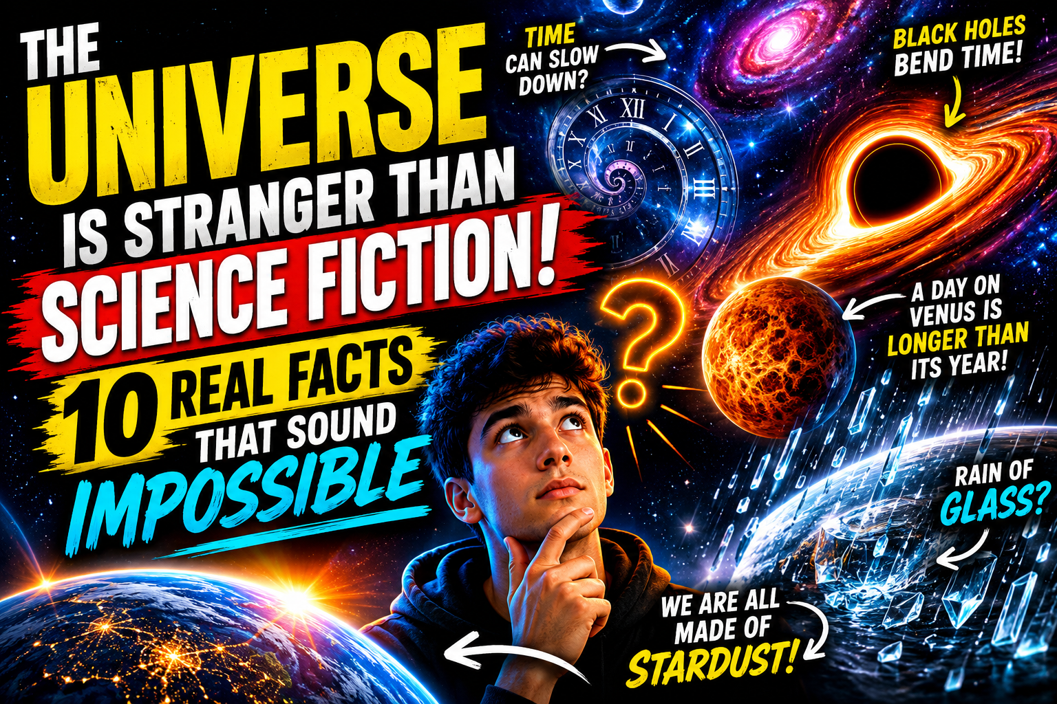 The Universe Is Stranger Than Science Fiction: 10 Real Facts That Soun The Universe Is Stranger Than Science Fiction: 10 Real Facts That Soun