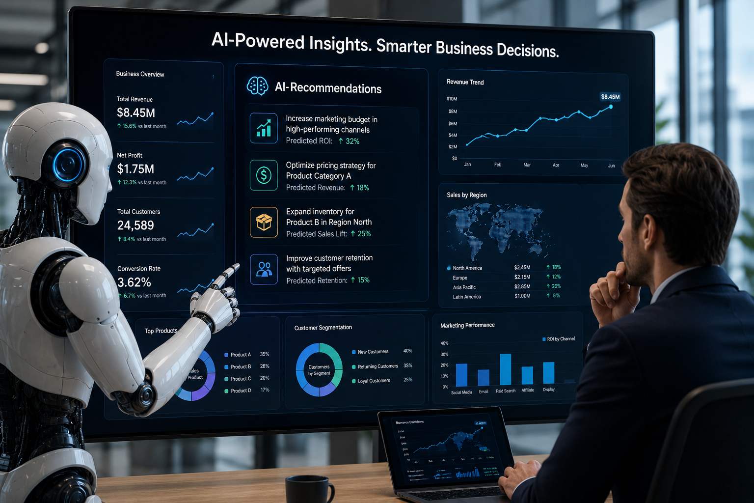 AI That Turns Data Into Continuous Business Improvement