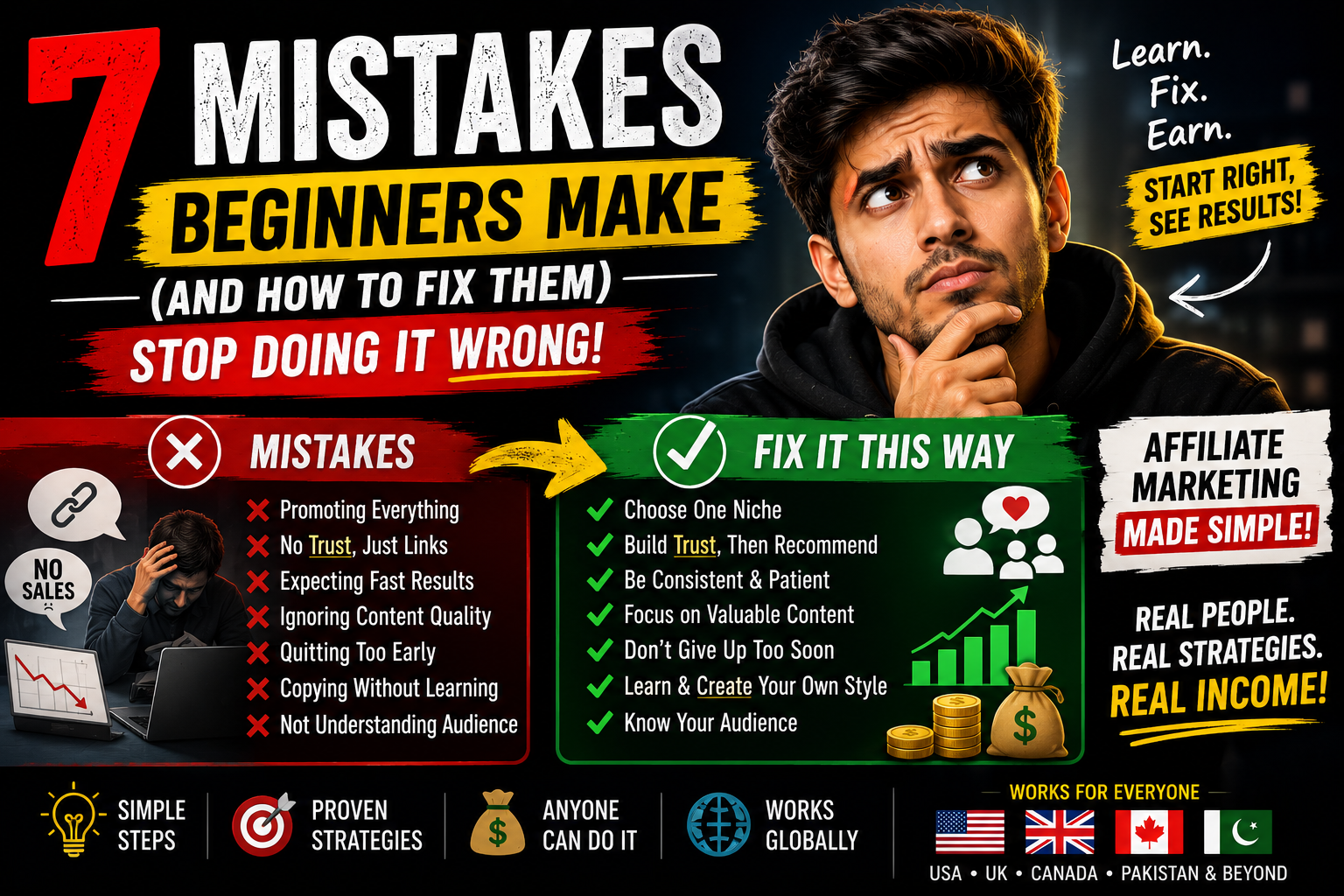 Mistakes beginners make (and how to fix them)