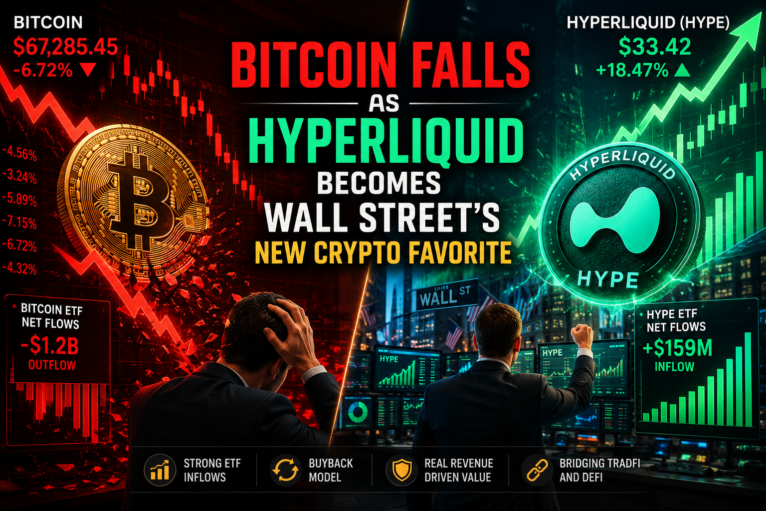 Bitcoin Is Falling, but Investors Are Rushing Into a New Wall Street Crypto Trend