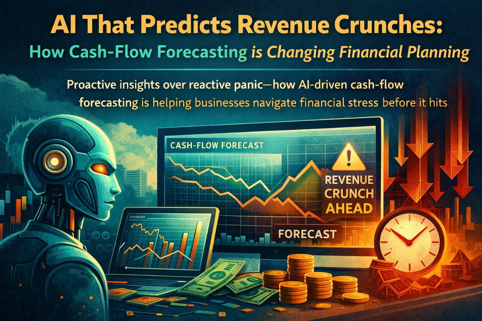 AI That Predicts Revenue Crunches: How Cash-Flow Forecasting is Changing Financial Planning