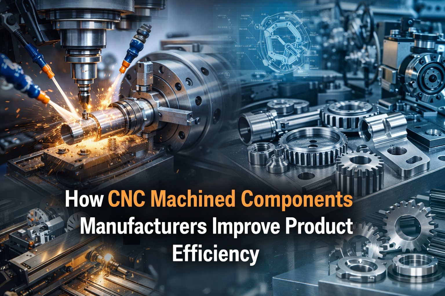 How CNC Machined Components Manufacturers Improve Product Efficiency