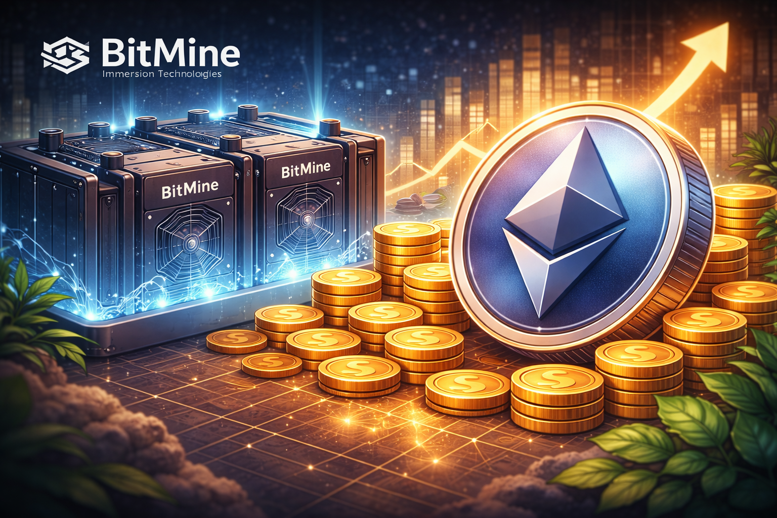 BitMine Boosts Ethereum Treasury to 4.47 Million ETH, Pushing Total Holdings Near $10 Billion