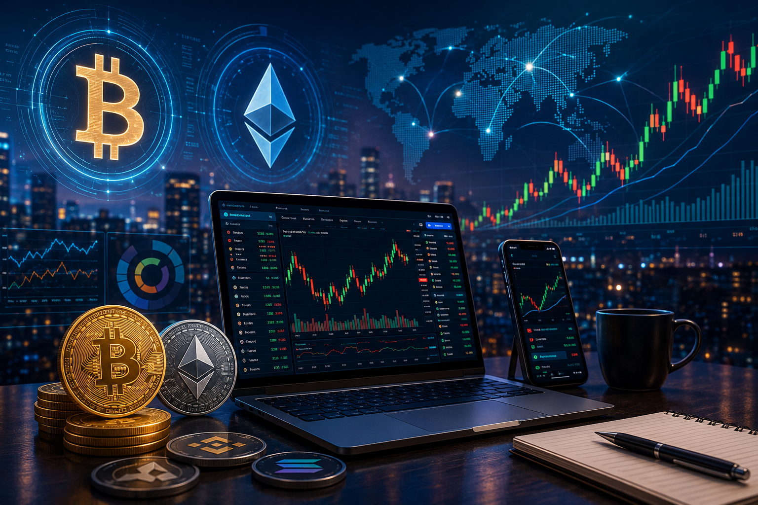 Crypto Live Signals — Trade Bitcoin, Ethereum, and Digital Asset Volatility with Discipline