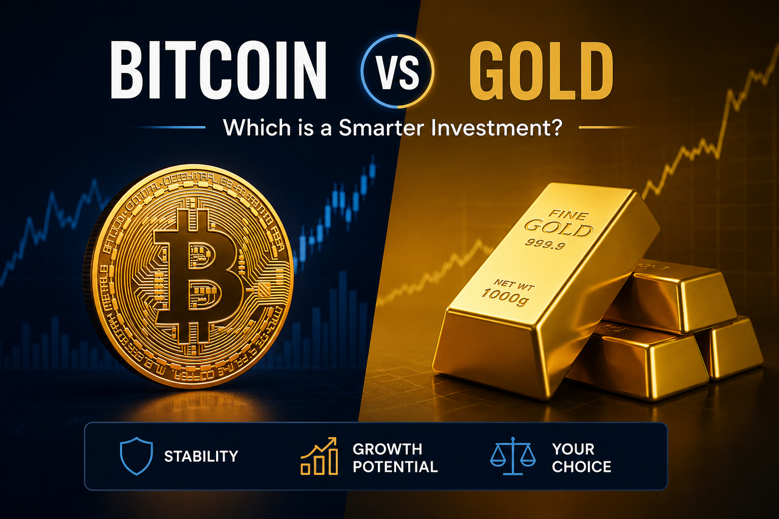 Is It Worth Investing in Bitcoin Instead of Saving Money in Gold?