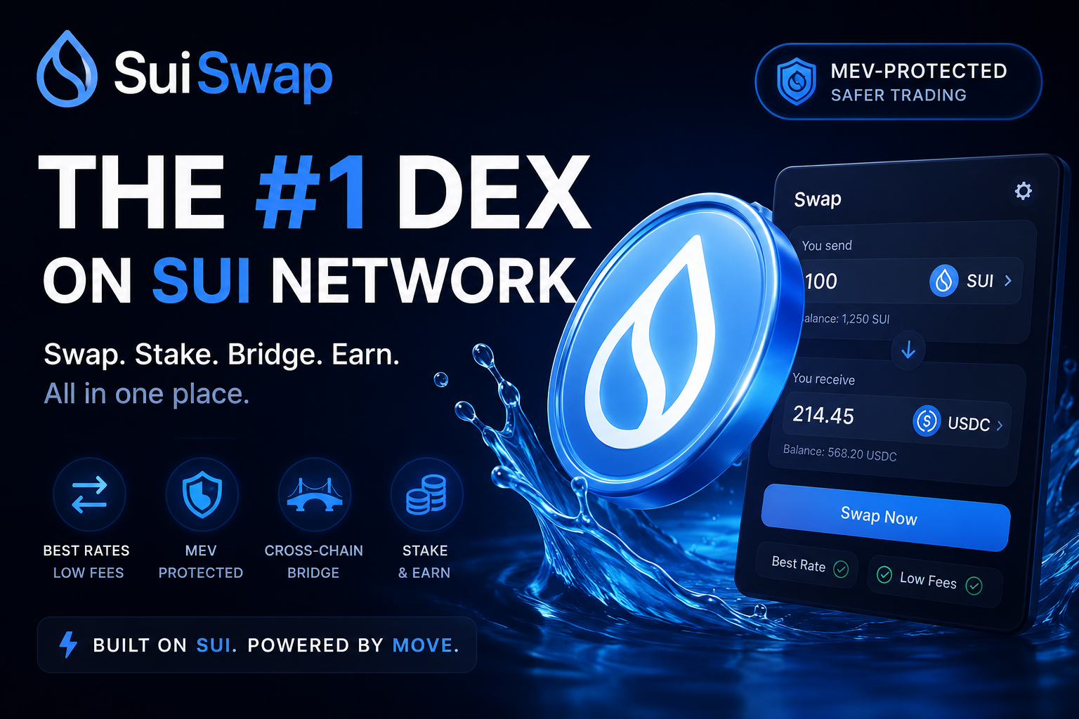 SUI DeFi Is Heating Up Fast — Here’s Why Traders Are Moving to New SUI DEX Platforms Before the…