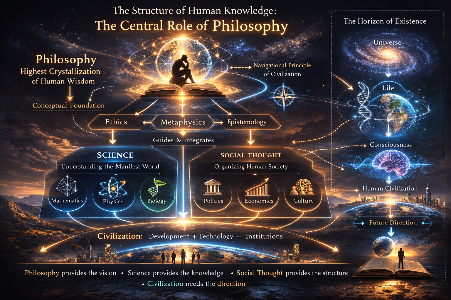 Philosophy: The Highest Crystallization of Human Wisdom and the Navigational Principle of…