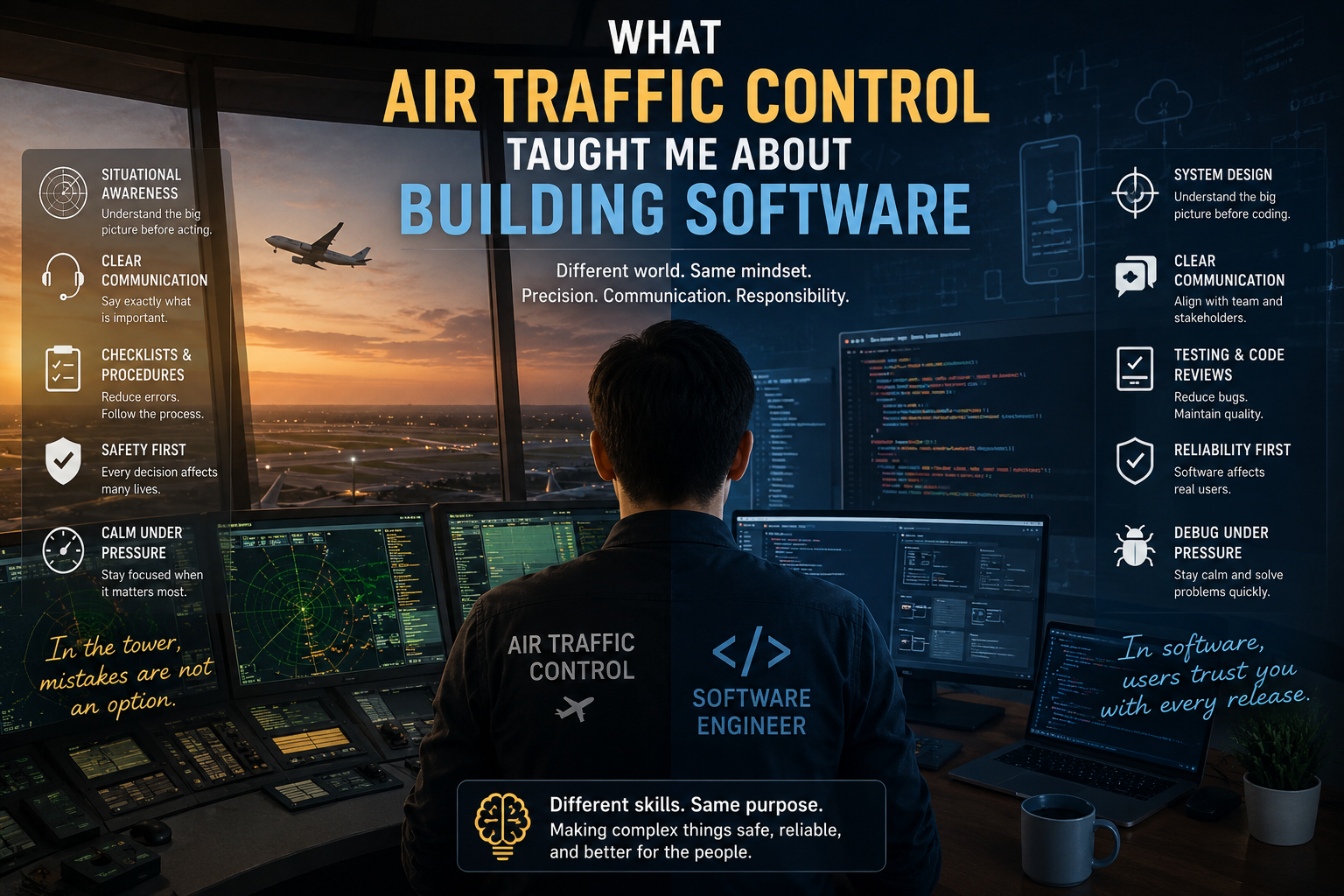 What Air Traffic Control Taught Me About Building Software