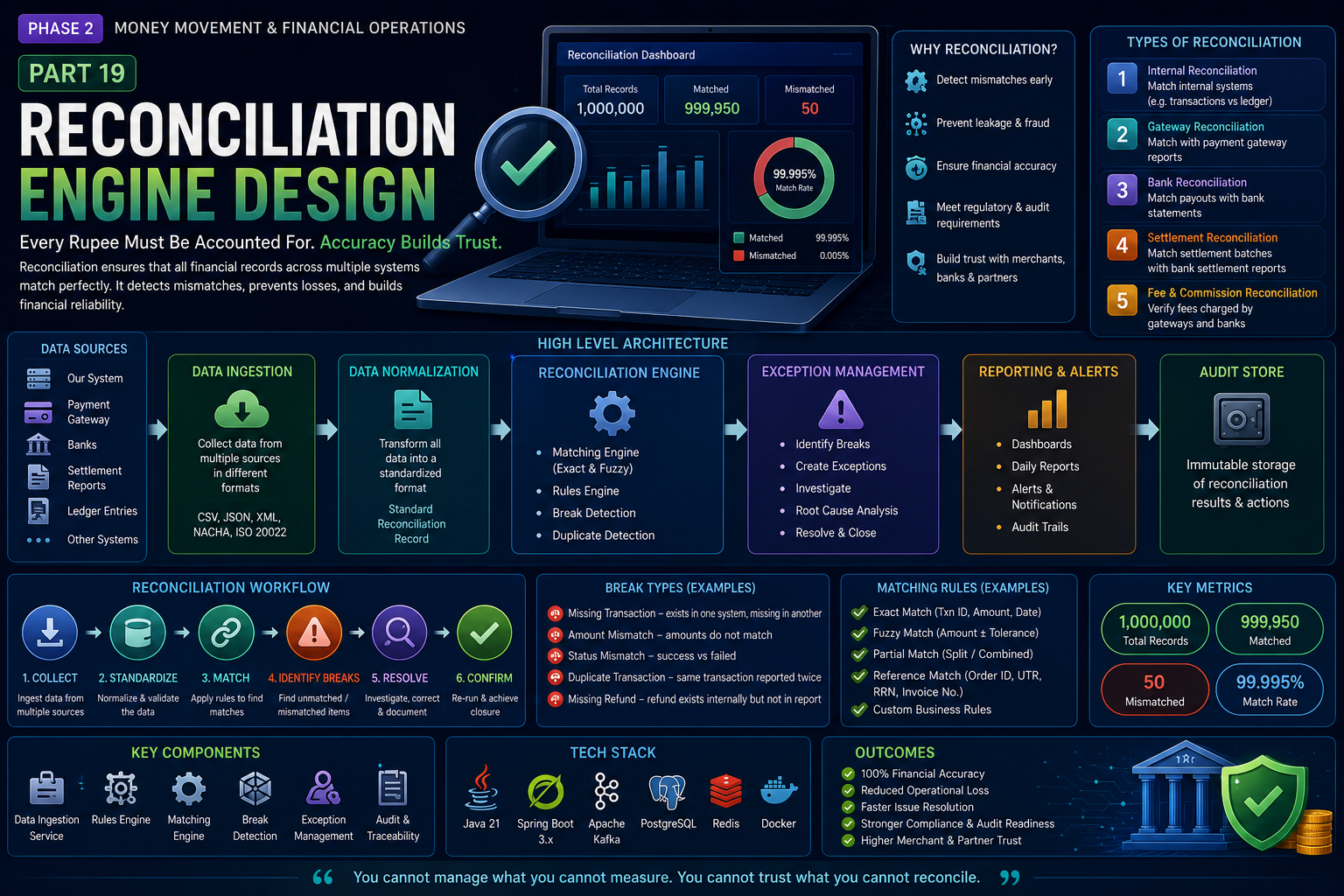 19. Reconciliation Engine Design