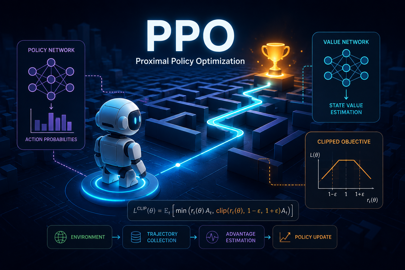 Reinforcement Learning for Reasoning LLMs: Understanding Proximal Policy Optimization