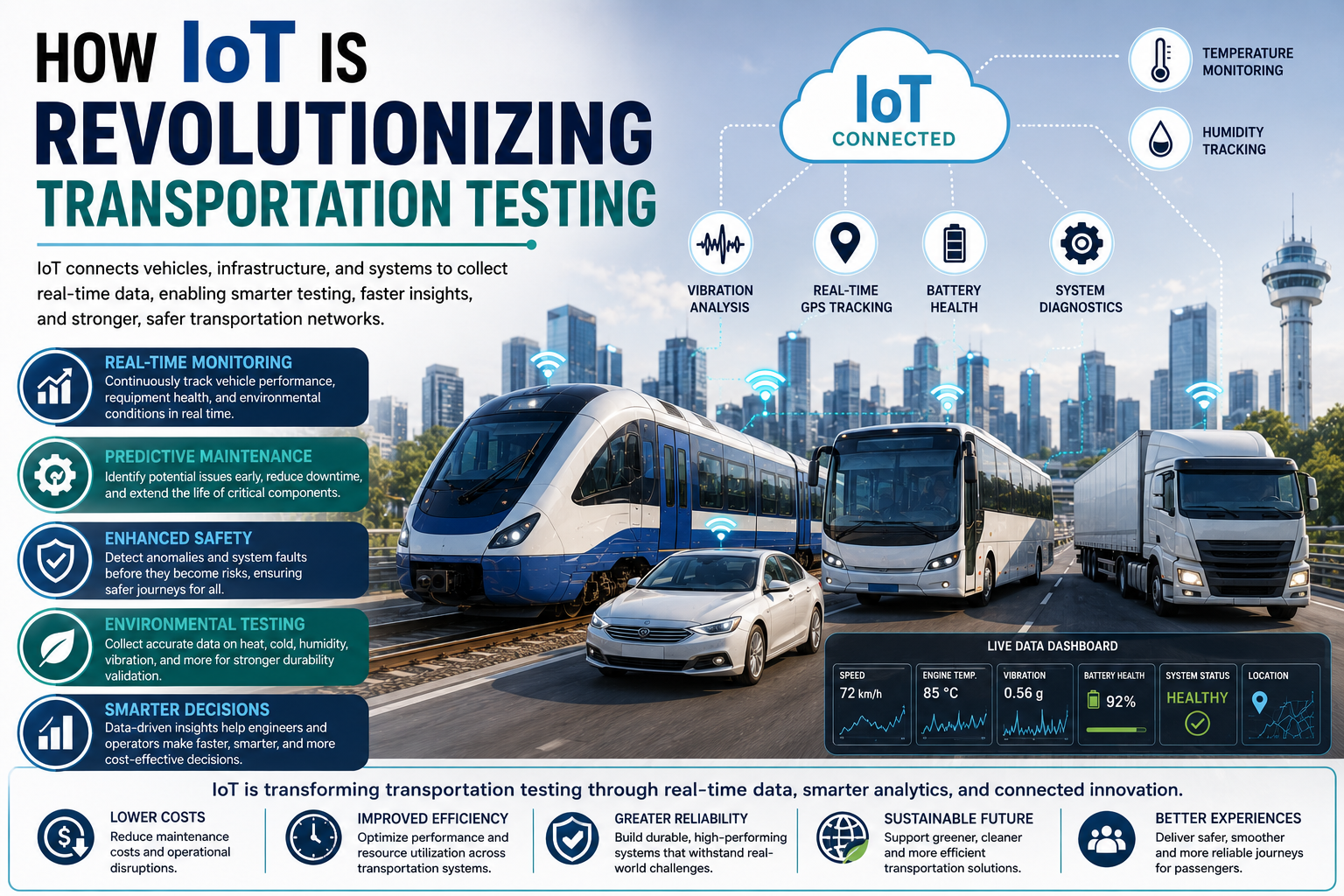 How IoT Is Revolutionizing Transportation Testing