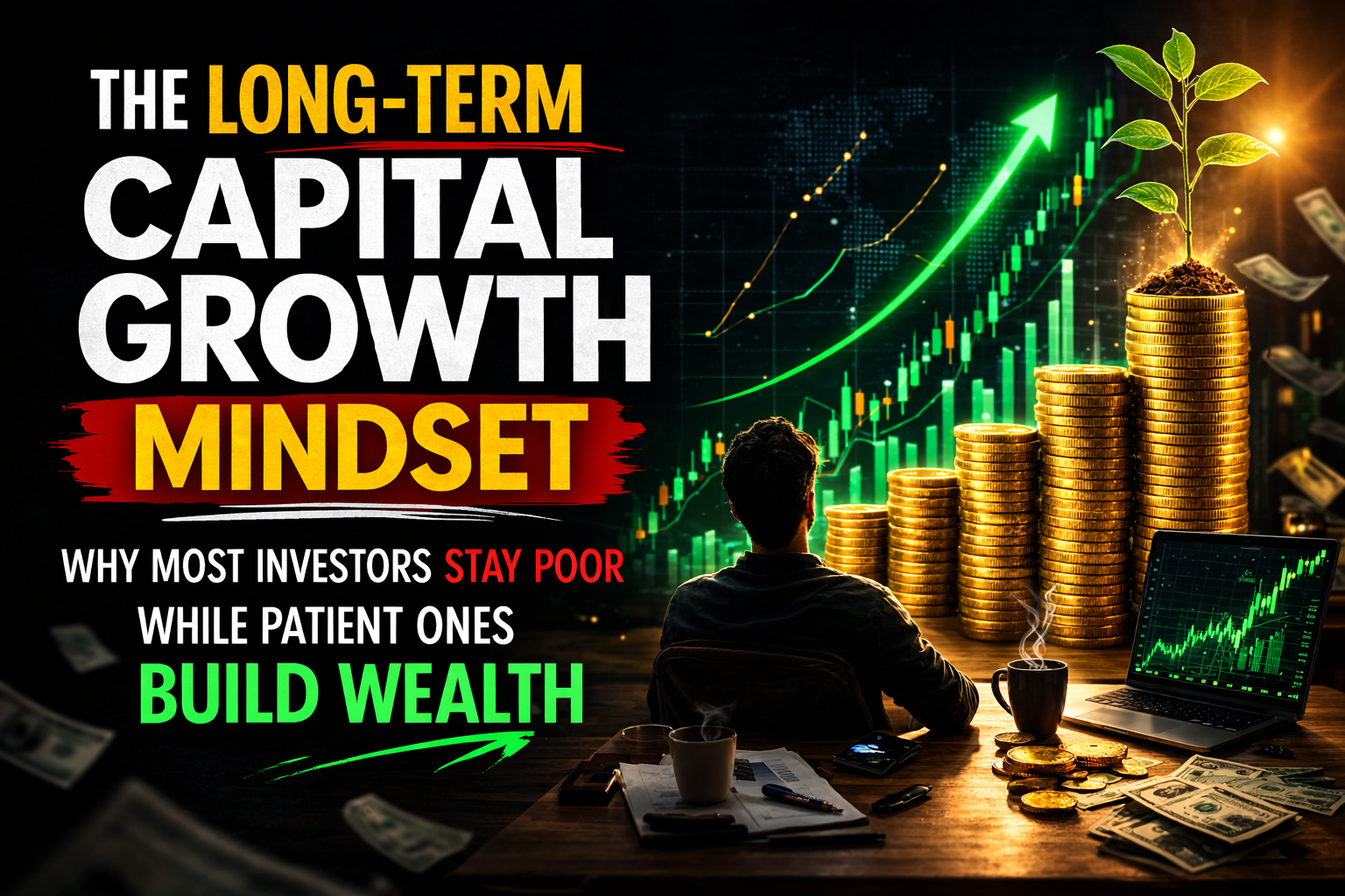 The Long-Term Capital Growth Mindset: Why Most Investors Stay Poor While Patient Ones Build Wealth