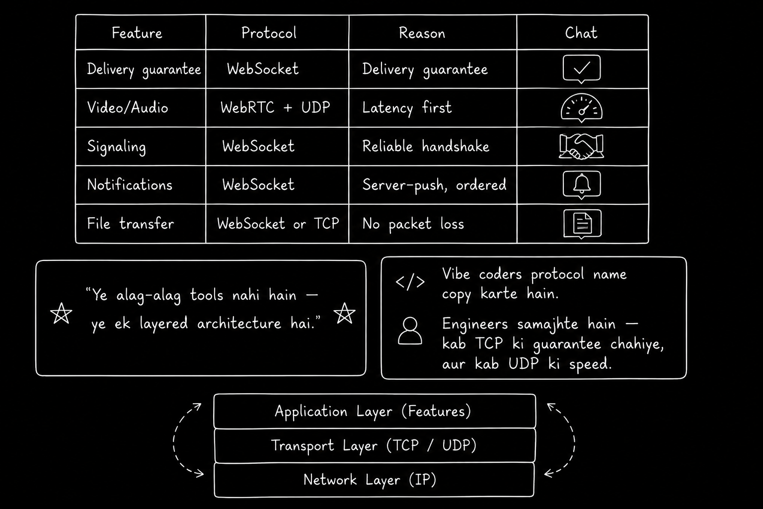 WebSocket vs WebRTC — The Architecture Most Developers Get Wrong