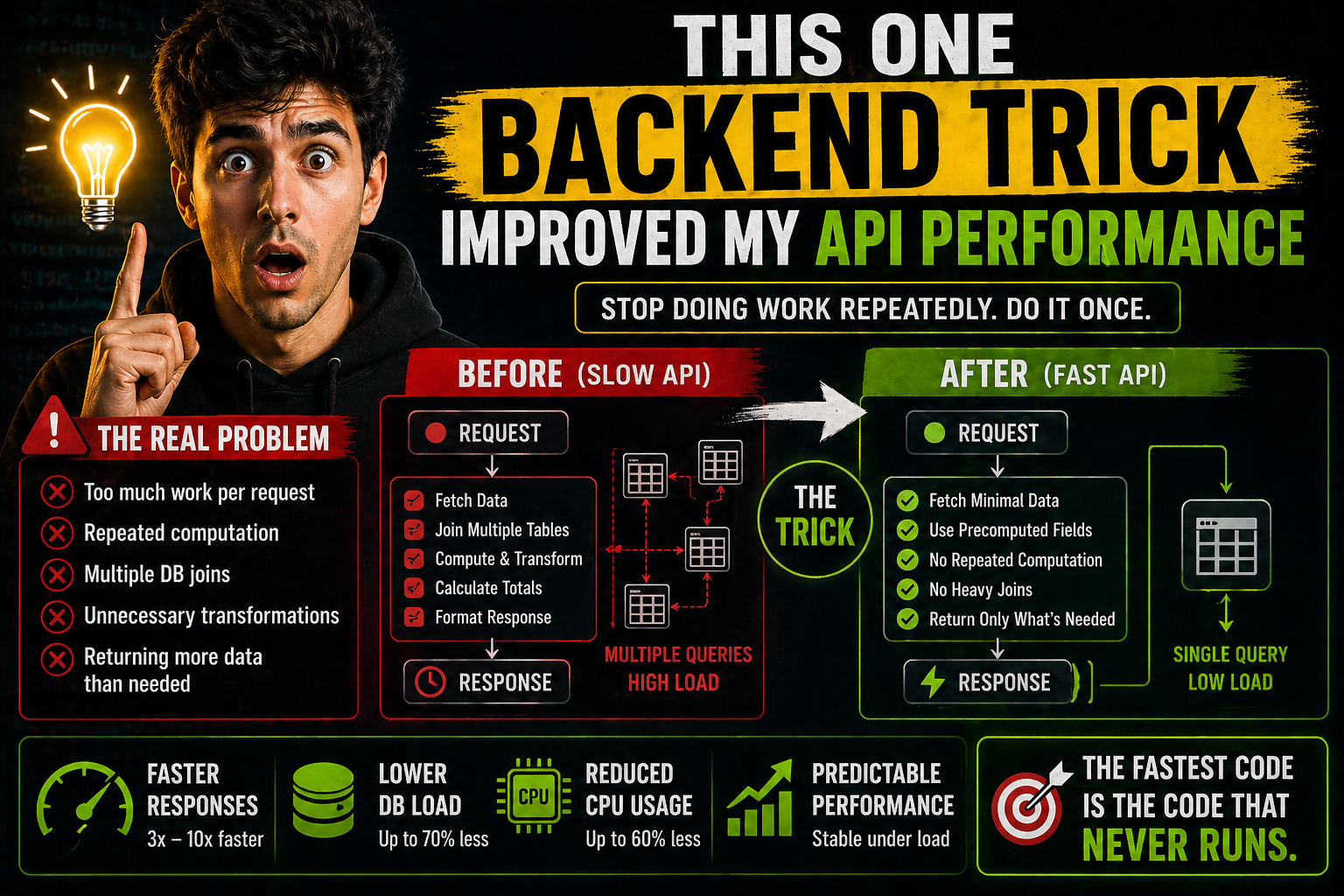 This One Backend Trick Improved My API Performance