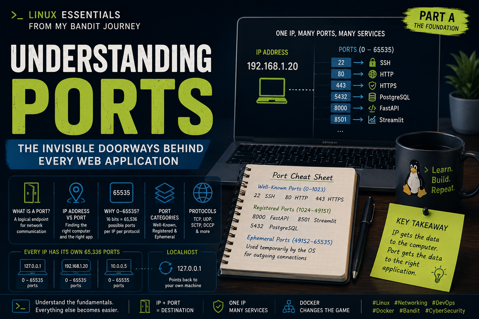 Understanding Ports: The Invisible Doorways Behind Every Web Application