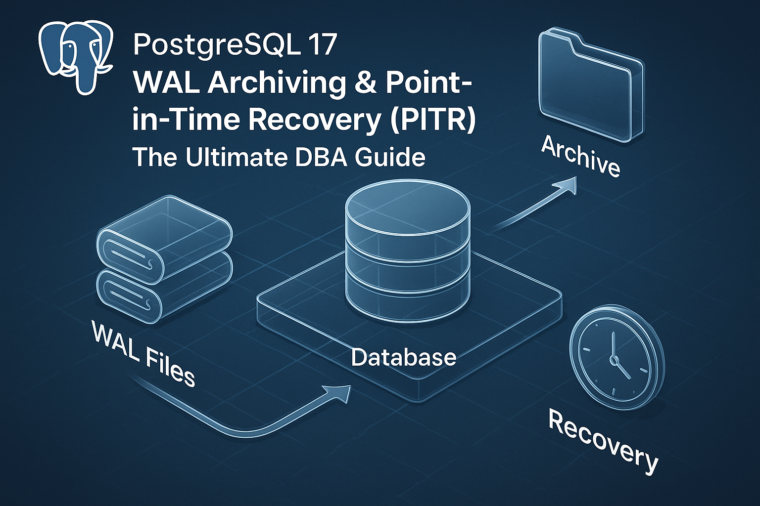 PostgreSQL 17 WAL Archiving & Point-in-Time Recovery (PITR): The Ultimate DBA Guide