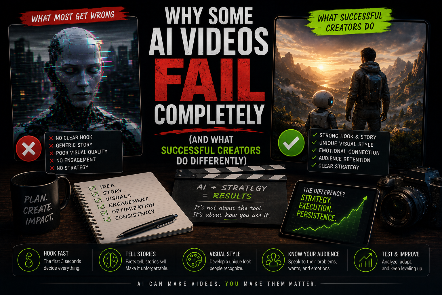 Why Some AI Videos Fail Completely (And What Successful Creators Do Differently)