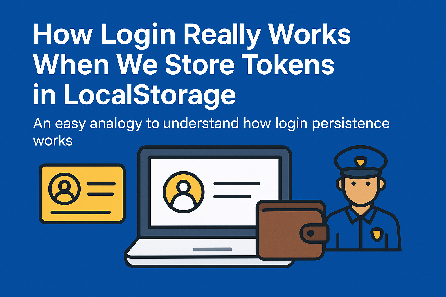 How Login Really Works When Tokens Are Stored in LocalStorage