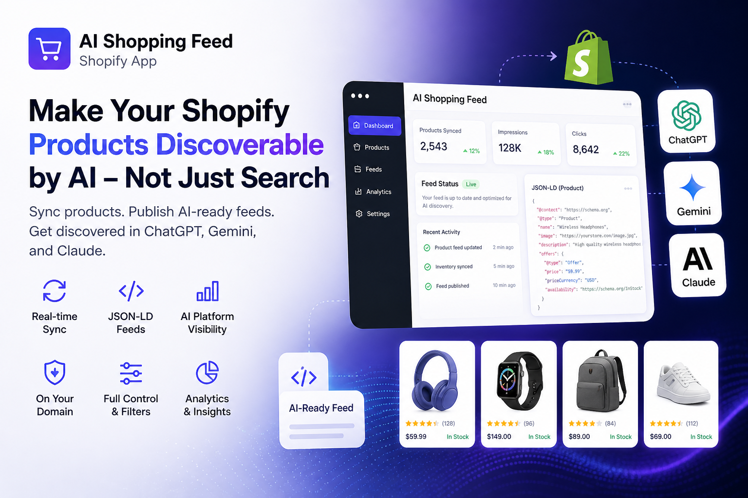 How Can Ecommerce Stores Get Discovered on AI Platforms Like ChatGPT, Gemini, and Claude?