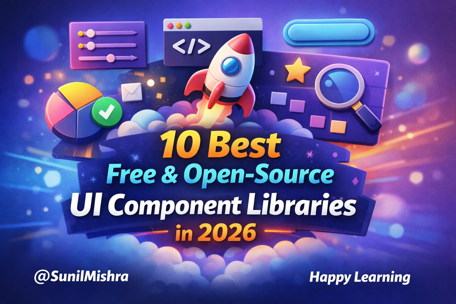 10 Best Free & Open-Source UI Component Libraries in 2026