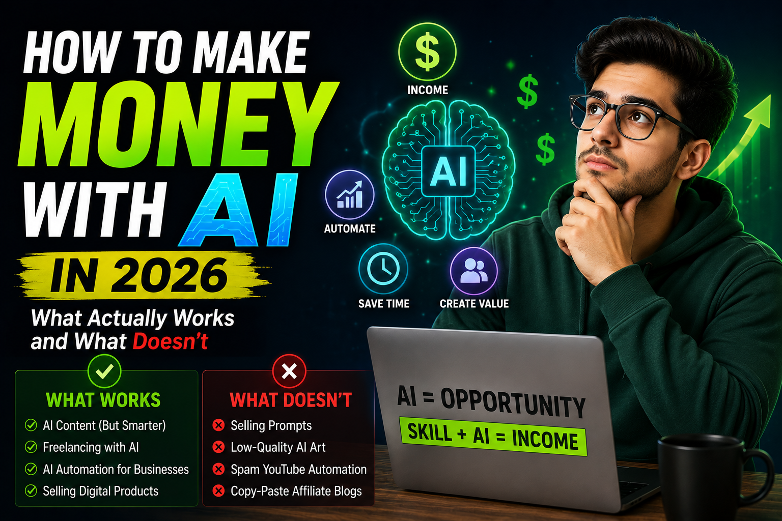 How to Make Money with AI in 2026
