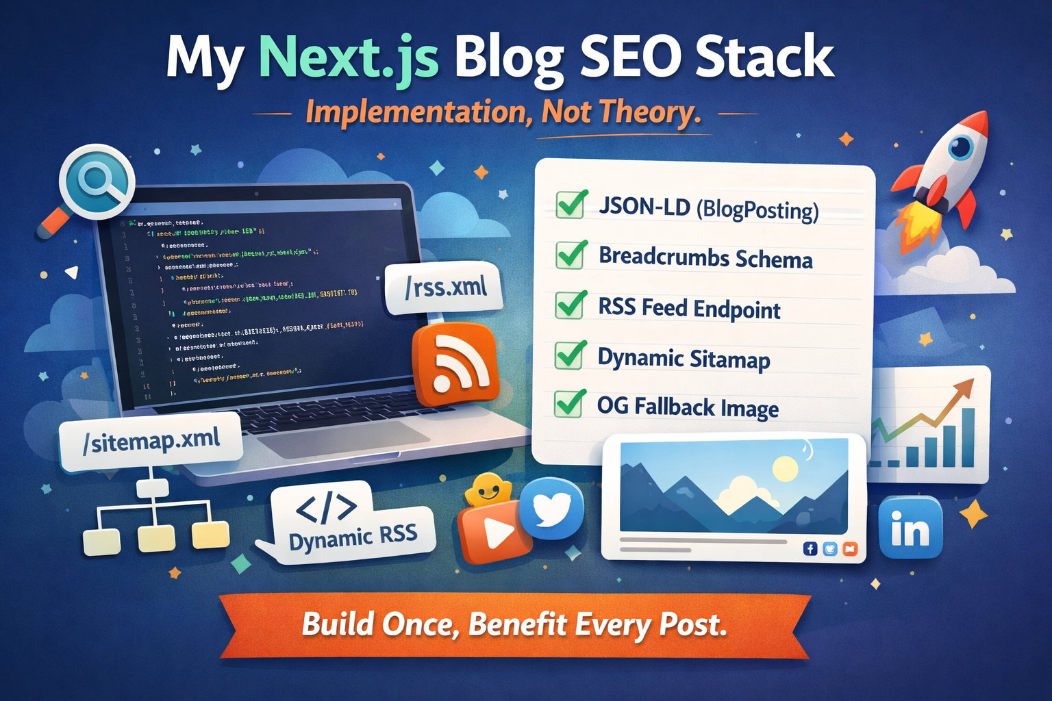 The SEO Stack I Actually Use in My Next.js Blog (With Real Implementation)