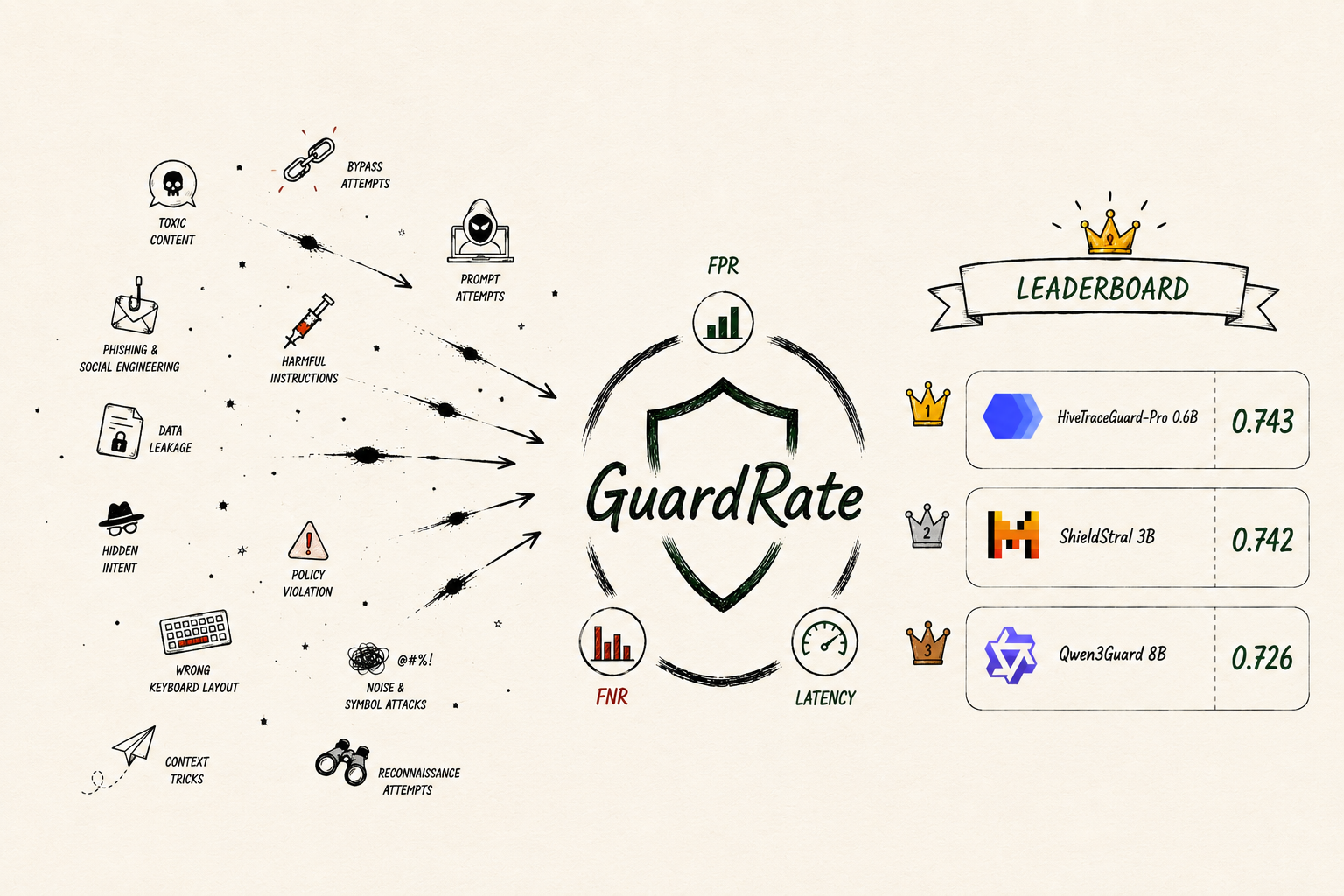 GuardRate: An Independent Evaluation Arena for Guardrail Models
