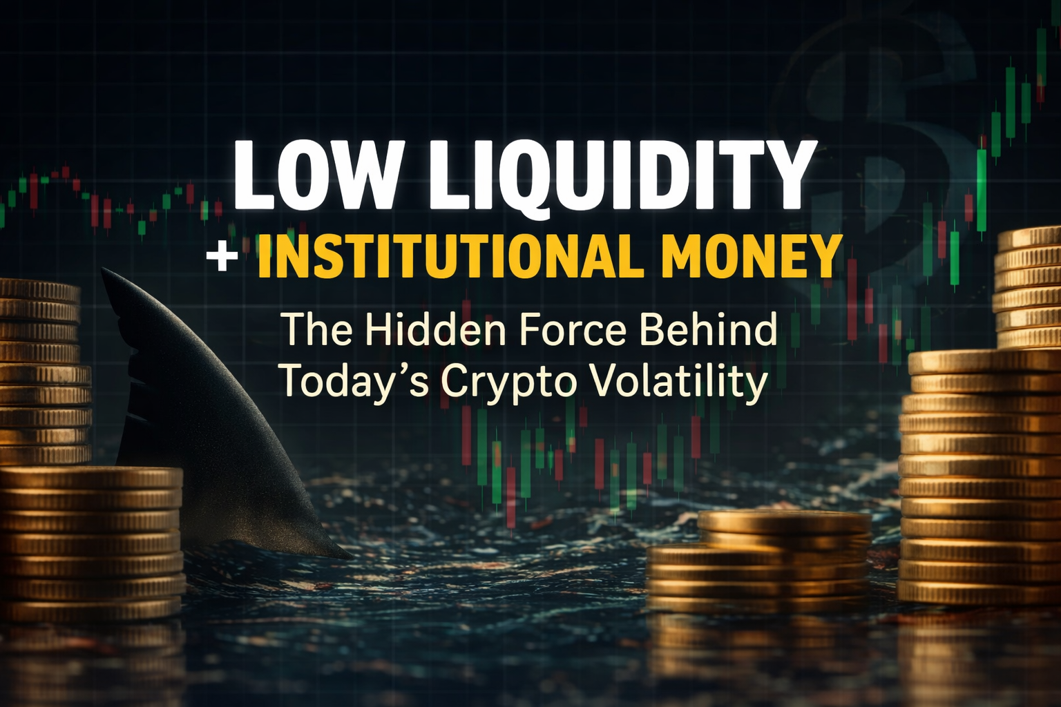 Low Liquidity and Institutional Money: The Hidden Force Behind Today’s Crypto Volatility