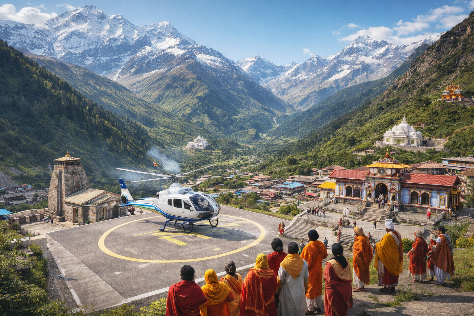 Char Dham Yatra by Helicopter — Luxury Fast & Hassle-Free Pilgrima Char Dham Yatra by Helicopter — Luxury Fast & Hassle-Free Pilgrima